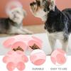 Flower Shape Pet Feeding Bowl High Grade Plastic Multiple Cat Feeder Dog Treats Dispenser Smooth Surface Dog Bowl Cat Feeder