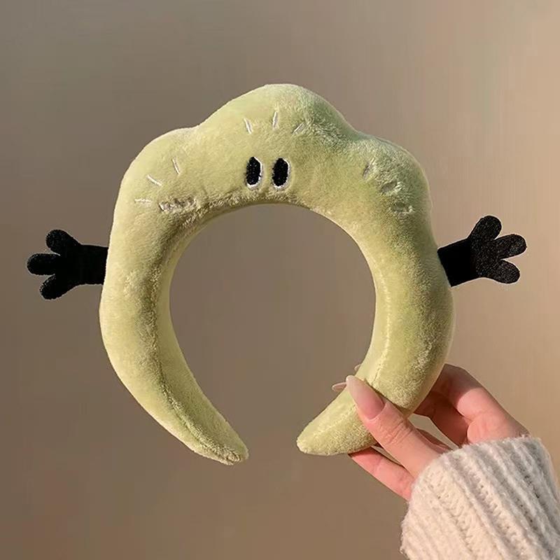 Cute Cartoon Cloud Plush Hair Hoop Wash Face Headband Headwear For Woman Girl Hair Accessories