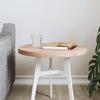 VidaXL Table Top Ø40x2.5 Cm Round Solid Beech Wood 355914