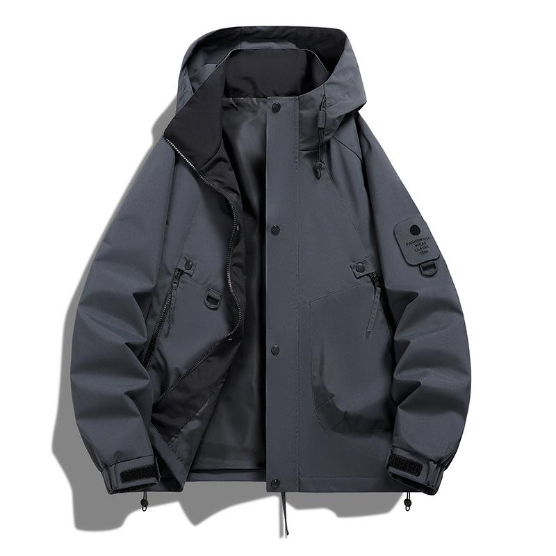 

Casual Jacket Men s Outdoor Workwear Jacket Men s Couple Assault Suit Single Flush Cycling Suit Windproof Waterpro 3XL