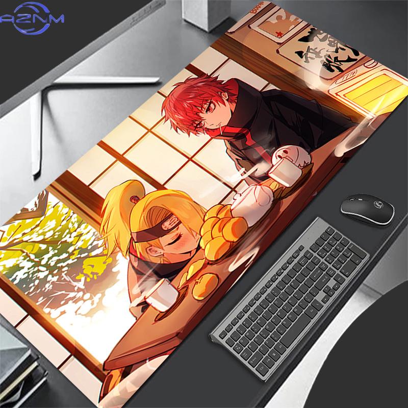 Anime Mouse Pad Gamers Computer Extended Game Mousepad Naruto Sasori Laptop Desk Mouse Mat Gaming Keyboard Rubber Durable Carpet