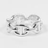 HERMES Chaine d'Ancre PM Ring Silver925 #4.5(US Size) 5.4g Women Used