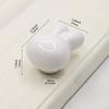 Mini Rabbit Figurine Drawer Handle Animal Sculpture Ceramic Door Cabinet Knob for Home