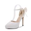 French 12cm High Heels for Women 2024 New Bow Sexy Shallow Mouthed Pointed Thin Heels for Women Shoes