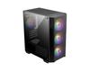 MSI PC Case MAG FORGE M100A Black Micro ATX Tower Power Supply Included No