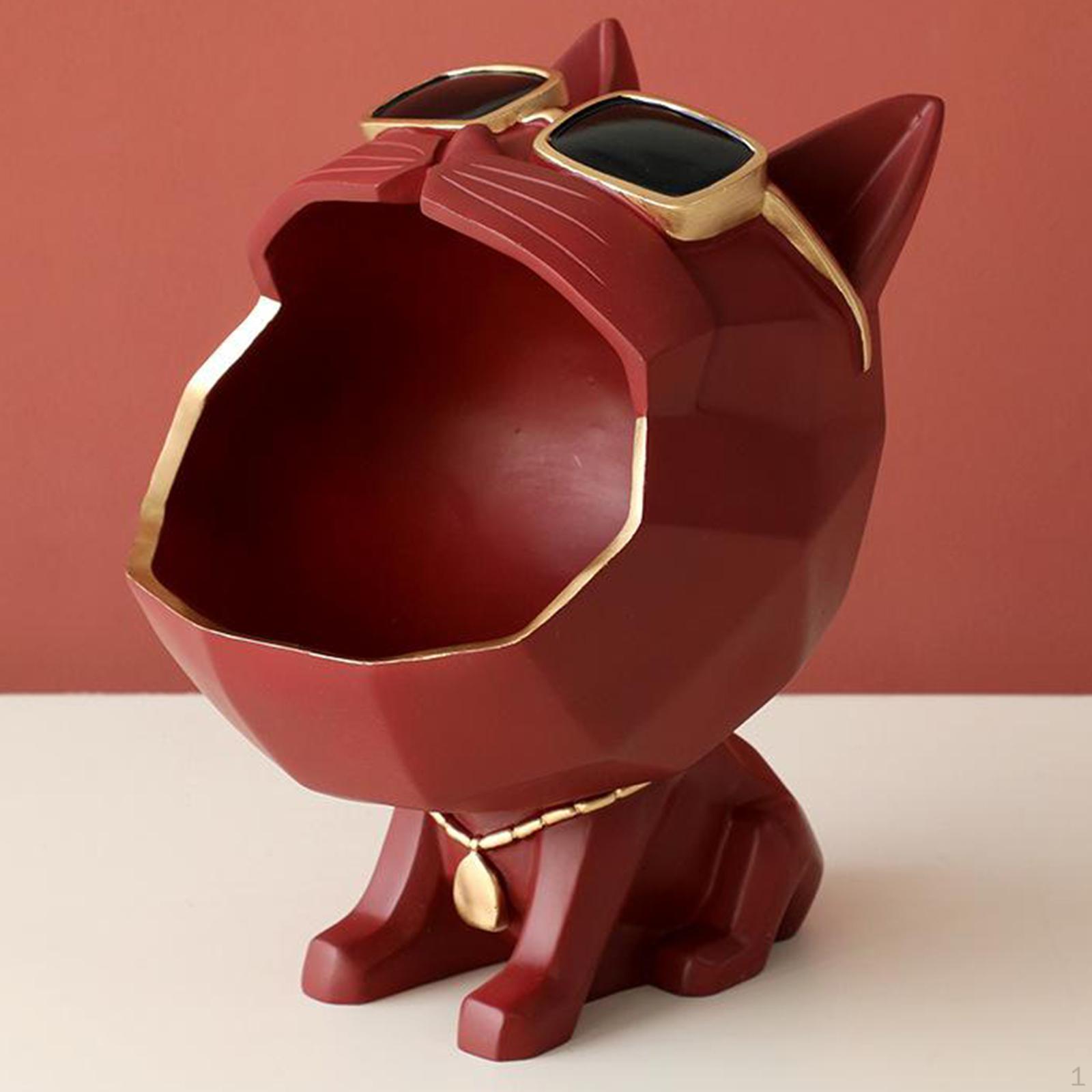 

Органайзер для настольного хранения в форме мультяшной кошки, камердинер, органайзер N s Dresser красный