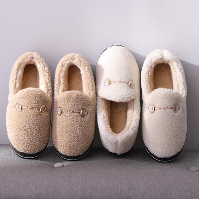 Autumn and Winter Warm All Inclusive Heel Wooden Floor Indoor and Outdoor Home, Autumn and Winter Cotton Shoes, Confinement Shoes, Bag Heels, Shoes