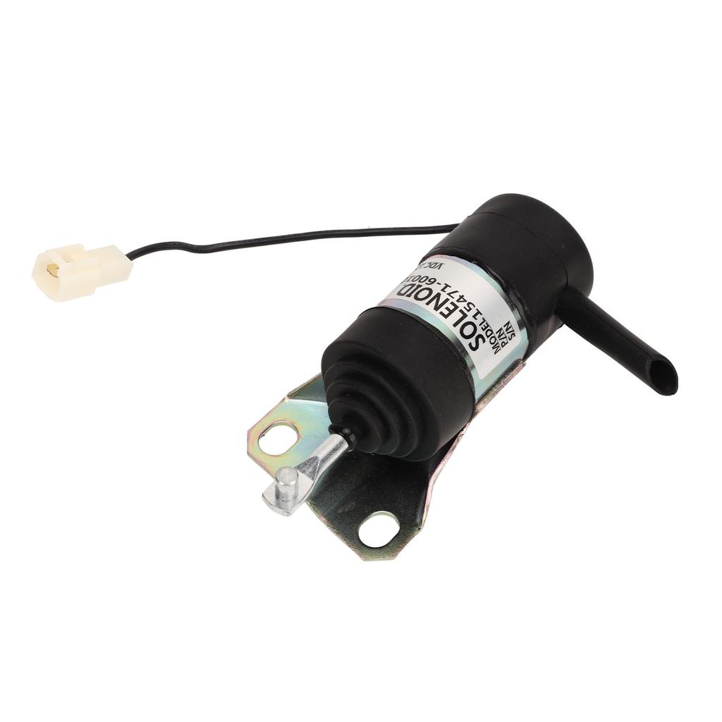 Fuel Shutoff Solenoid 129953 77811 Replacement for KUBOTA Models KJ S150V USA B1250HSD