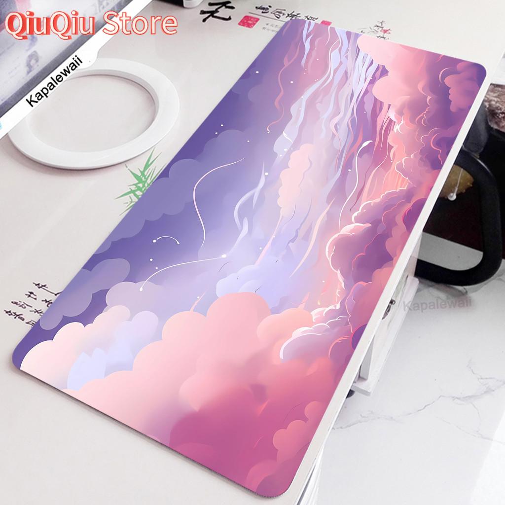 Space Mouse Pad Pc Rubber Mousepad Apoio De Pulso Teclado Mouse Mat Kawaii Cute Keyboard Pads Office Large Desk Protector Mat