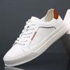 Brand New Shoes for Men Genuine Leather Casual Shoes Flats Skateboard Shoes Youth Street Fashion Lace-up Sneaker
