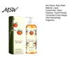 Vitamin C Körperwäsche Kaki-Waschung, 100ml Sanftes Peeling-Duschgel mit frischem, geruchsneutralisierendem Fruchtduft, Tiefenreinigung, Mild, Täglich