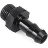 6AN ORB Male To 3/8" Hose Barb Straight Fitting Adapter Aluminum 4PCS