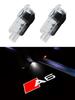 2Pcs Led Car Door Welcome Lights For 4dnvc A1 A3 8P 8V A4 A5 A6 A7 A8 Q3 Q5 Q7 Q8 Sline TT Projector Ghost Shadow Lamp dnvc4