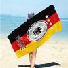 Personalized Lion Crest Emblem Beach Towel Microfiber Beach Towel Thin Absorbent for Beach Swimming Yoga Bath Sports. 0910148