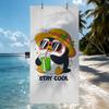 Cute Penguin Cartoon Towel Soft Pool Gift For Travel Gym Shower Camping Quick Dry Sports Beach Towels