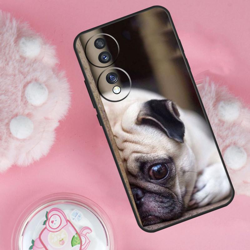 Pug Dog French Bulldog Case For Honor Magic 6 5 7 Lite Honor 200 Pro 50 70 90 Lite X9b X9a X8b X8a X8 X9 X9c Cover