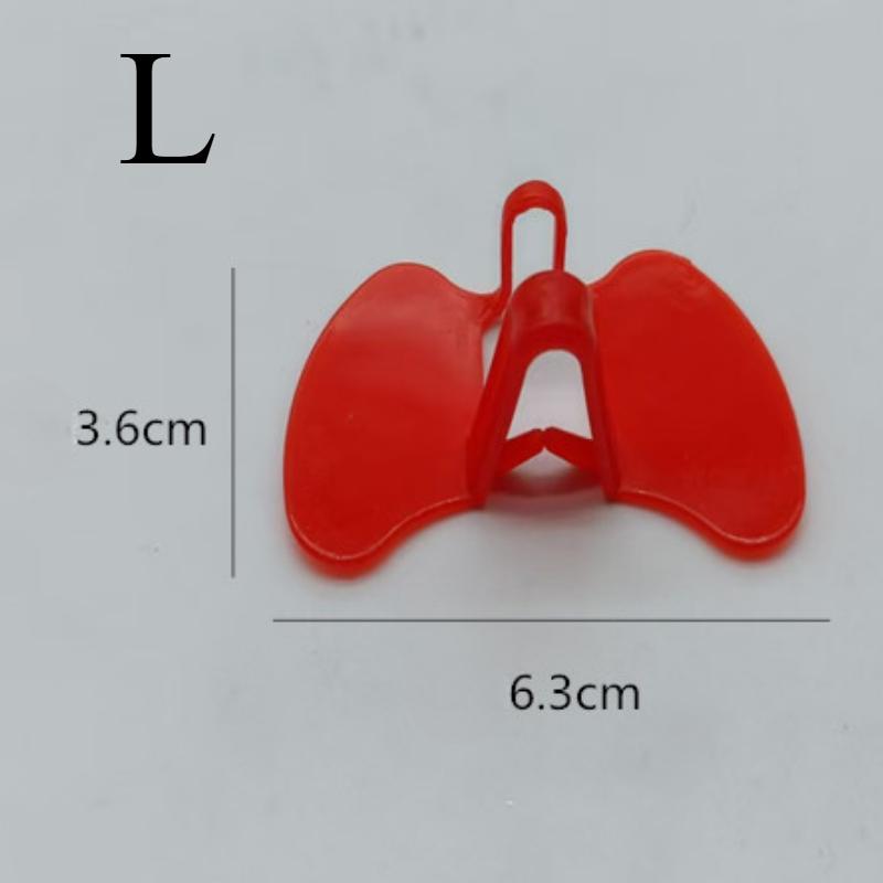 20/50/100 Pcs Chicken Glasses with Non-bolted Clips Anti-pecking and Fighting Type of Non-nasal-piercing Without Bolts