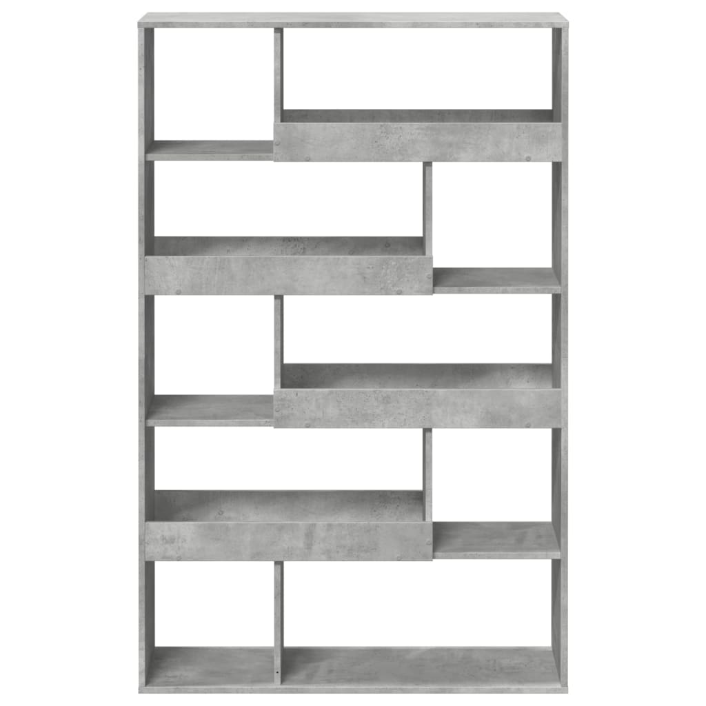 Room Divider Concrete Grey 100 x 33 x 156.5 cm Wood Based Material