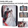400 szt./900 szt. Album na karty Książka Anime Błogosławieństwo Niebiańskich Urzędników Kolekcja Kart Zamek na Zamki Binder na Karty Kolekcjonerskie Prezent dla Dzieci
