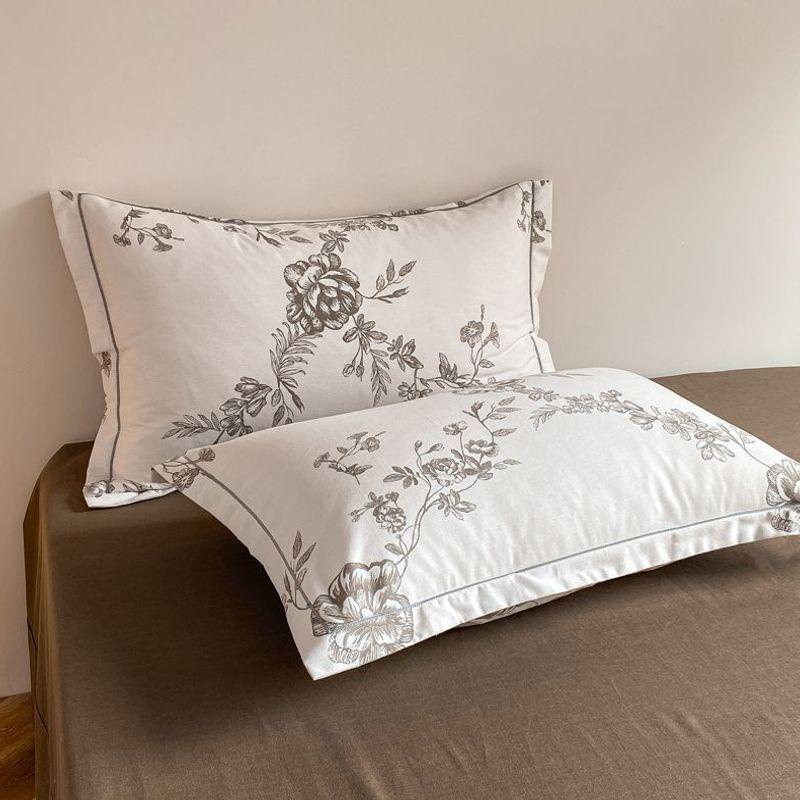 Soft Skin-Friendly Brushed Cotton Envelope Pillowcase, 48x74cm - Available In Single or Double Size