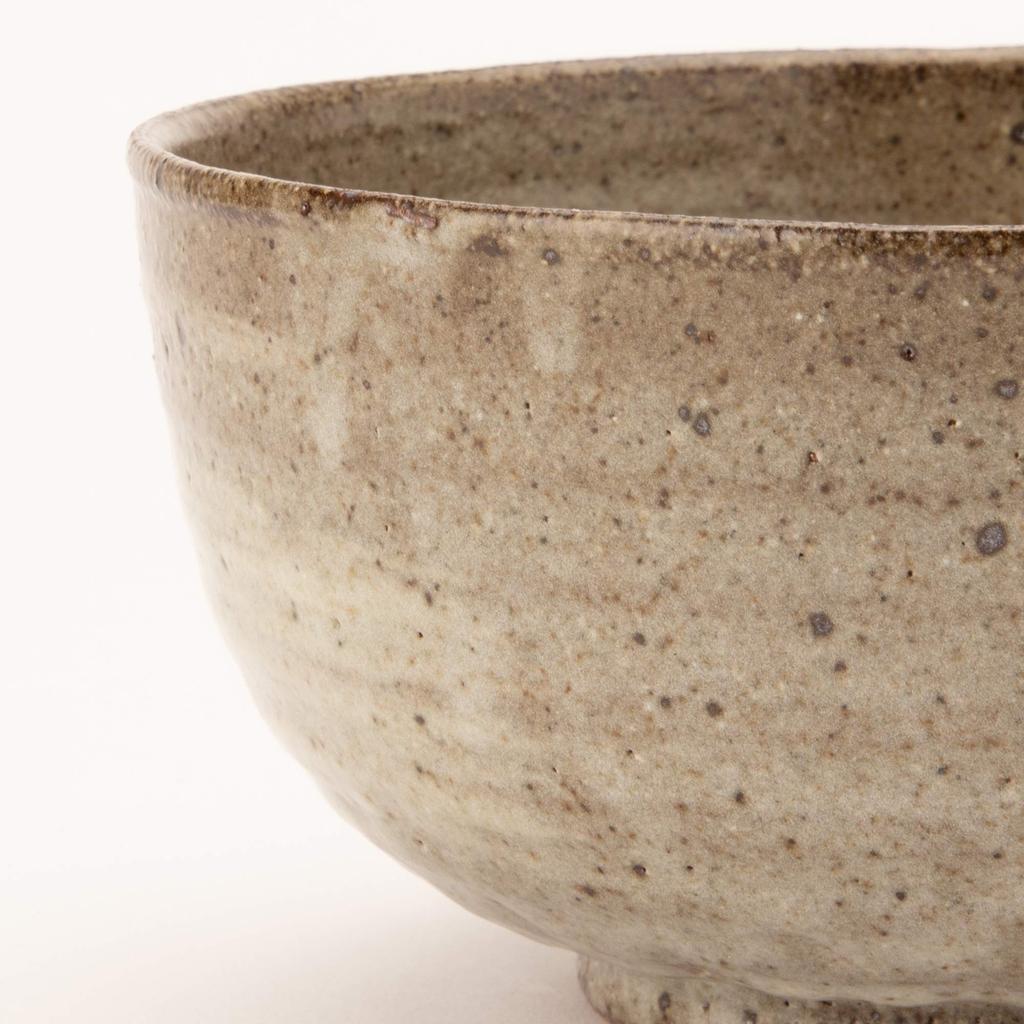 Marui Seito Shigaraki-Keramik Hechimon Schale mit Aschepinsel MR-3-3475