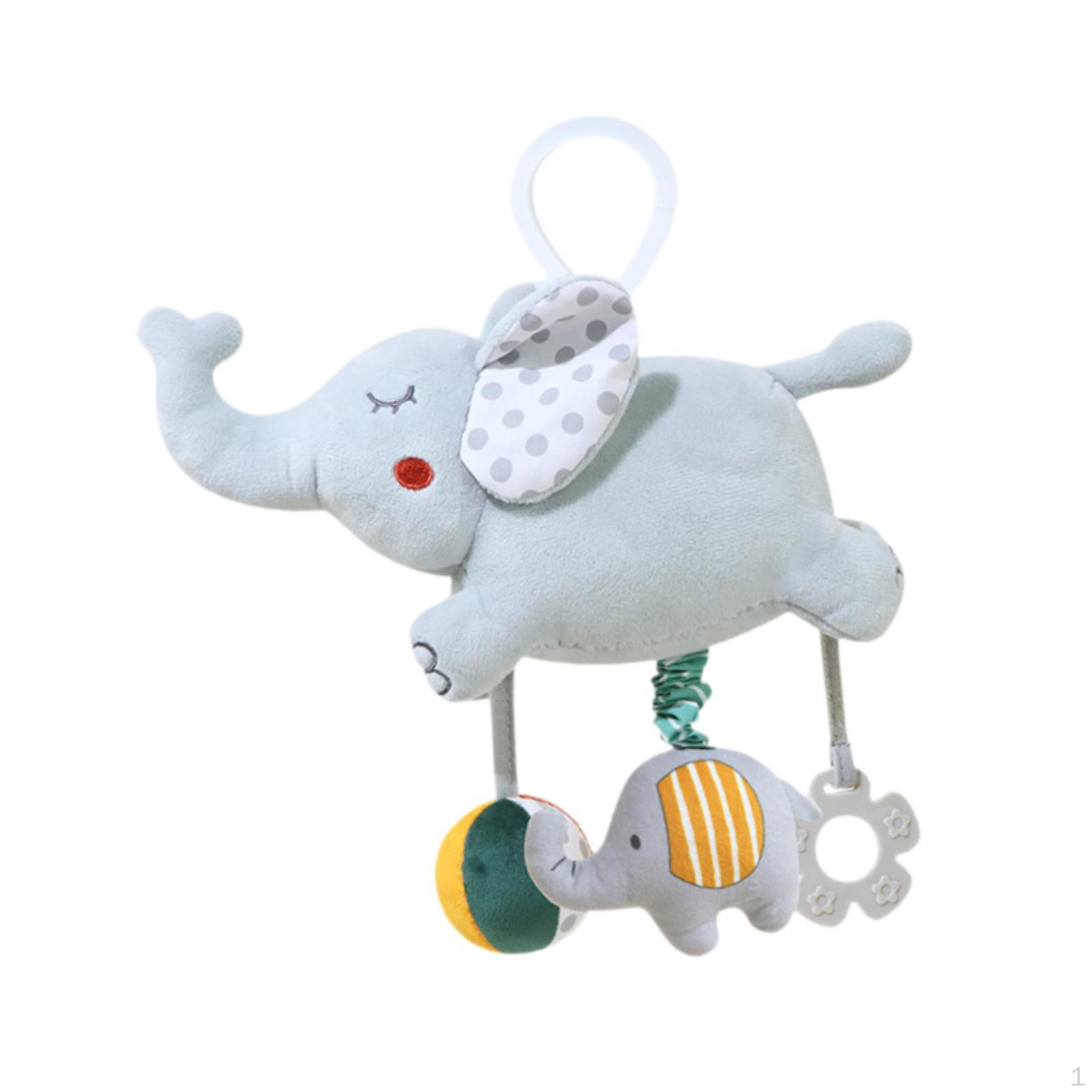 

Детская подвесная игрушка плюшевое животное кроватка коляска сиденье для новорожденных младенцев Elephant