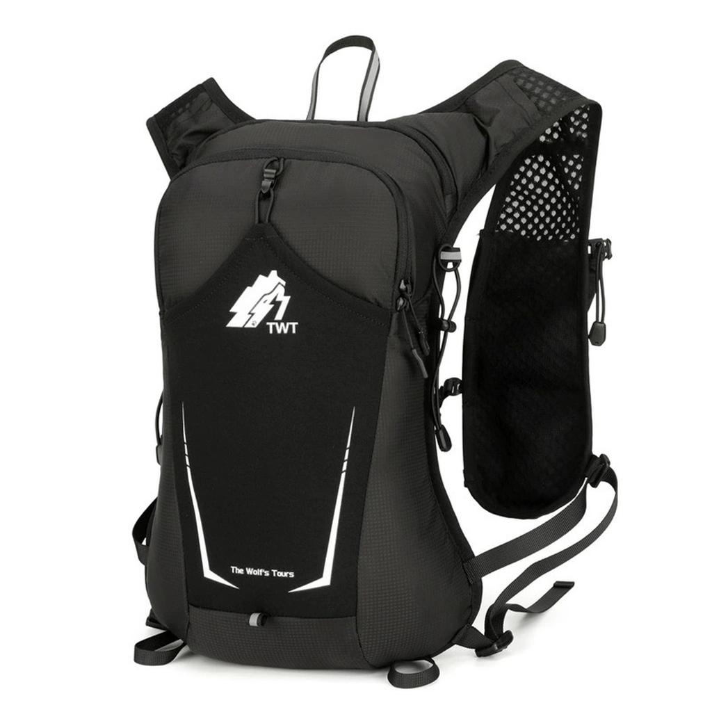 Hydration Backpack 10L Lightweight Running Vest Water Bladder Pack Hiking Cycling Outdoor Bag No Water Bag