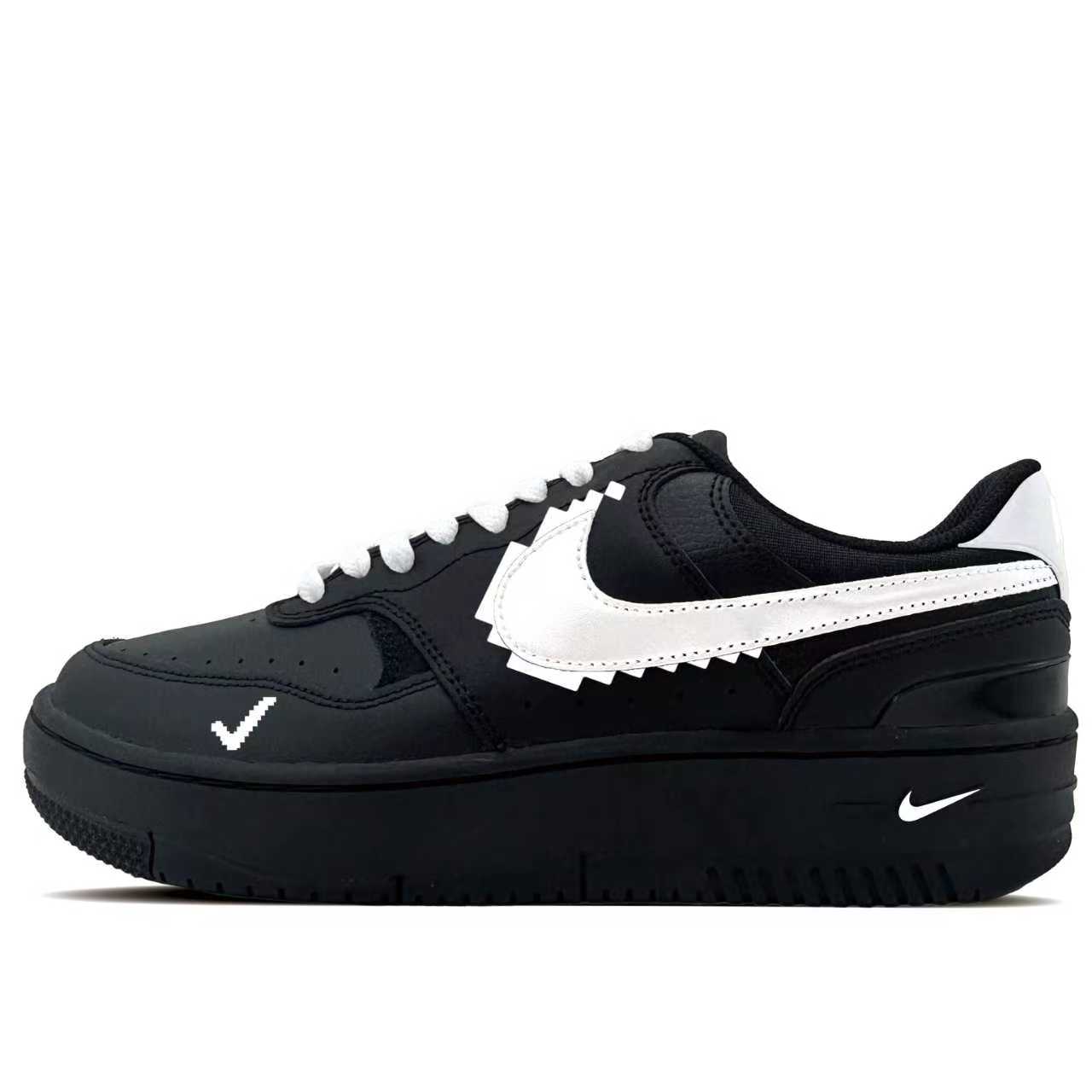 

Nike Gamma Force Pixel Trend Synthetic Leather Abrasion Resistant Abrasion Resistant Low top Skateboard Shoes Unisex HQ1674-001(Team1081-) 38.5