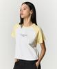 REEBOK Printed Raglan T-Shirt (W) - Butter