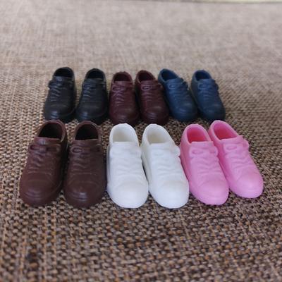 High Quality 1/3 1/4 For 16cm Dolls Casual Shoes Plastic Sneakers PVC Boots Fashion Doll Shoes