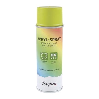 Acrylic Spray, Apple Green, 200ml Can