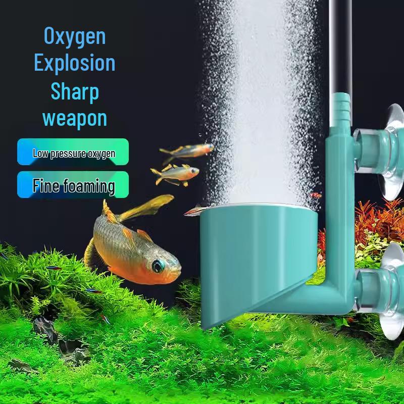 Nano Bubble Oxygenation Stone - Aquarium Fish Tank Aerator and Accessory