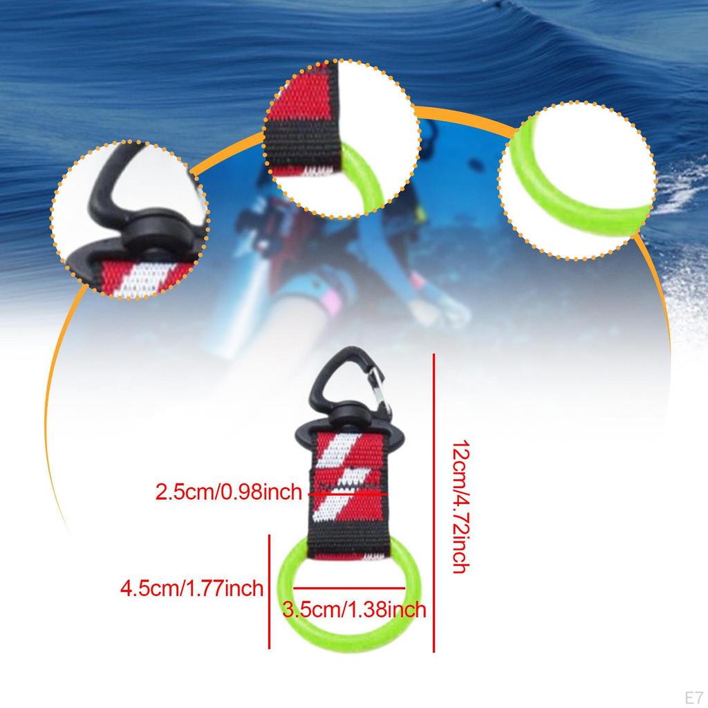 Diving Mouthpiece Keeper, Holder with Clip for Outdoor Activities