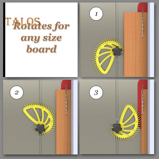 Mini Hedgehog Fence Featherboard Push Block for Table Saws Router Tables And Jointers Offset Handle Push Stick Woodworking Accessories