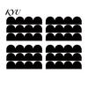 Décoration d'Angle Flexible pour Armoire 4 Pièces Stickers Muraux Bordure Festonnée, Autocollants Géométriques Demi-Arche à Décoller et Coller, Autocollant Décoratif Chambre à Coucher