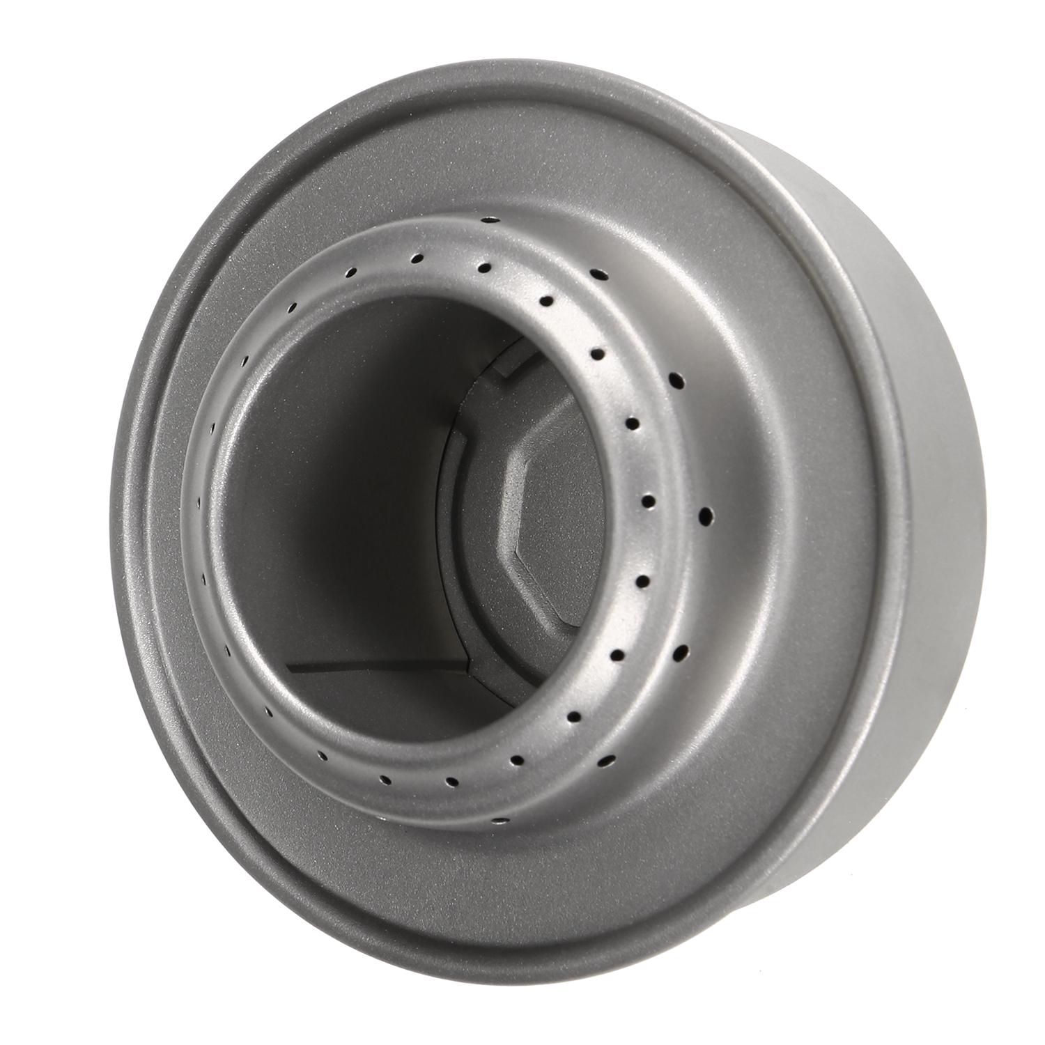 Титановая мини-спиртовая печь для кемпинга на открытом воздухе с крестообразной подставкой — фото 6