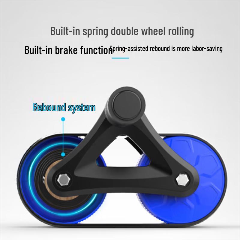 Lín Zhī Lù Automatic Rebound Double Wheel Ab Roller