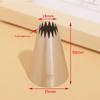 1Pcs 5Ft/ 7Ft/ 9Ft Stainless Steel Cream Cupcake Pastry Nozzles Cake Decorating Icing Piping Tips Baking Tools