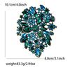 Crystal Glass Brooch for Women Rhinestone Pins Friends Party Gifts Banquet Jewellery Accessories