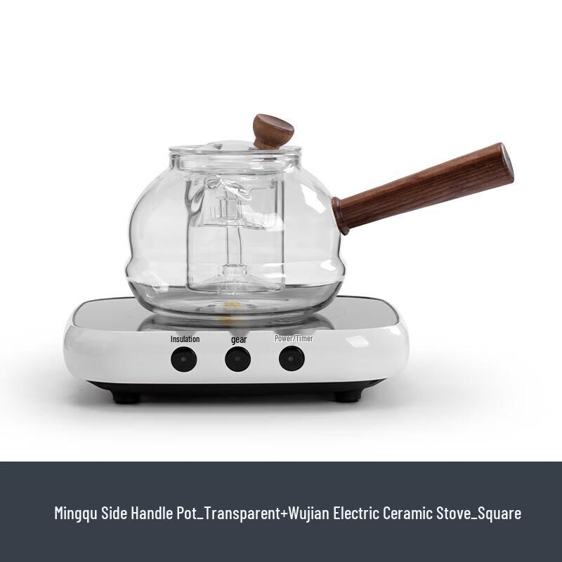 

Mr. Nanshan Heat-Resistant Glass Teapot & Electric Ceramic Stove Tea Set