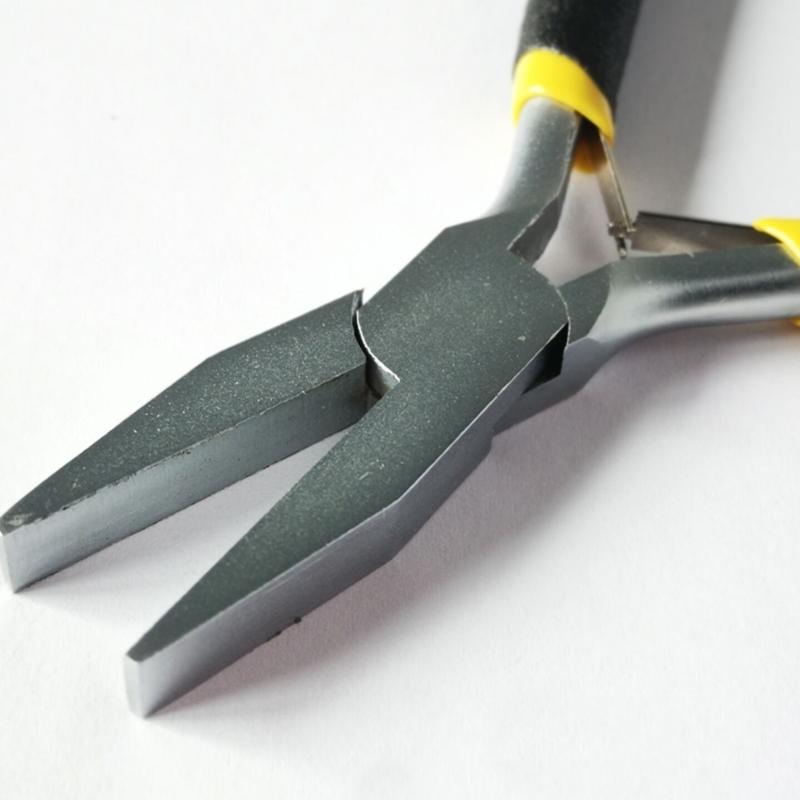 Metal Steel Pliers For I-tip Hair Extension Micro Nano Ring Hair Rings Hair Plier Tools Microlink Hair Extensions Micro Beads