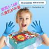 Kids' Individually Packaged Thick Disposable Latex Gloves for Painting, Cooking, and Dishwashing