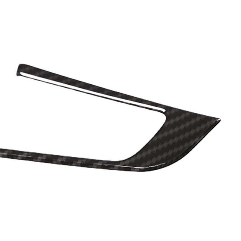 X95-Car Steering Wheel Cover Trim For Alfa Romeo Giulia Stelvio 2017 2018 Interior Accessories