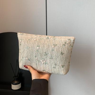 New Chinese High-Value Embroidered Bag Women'S Spring Large-Capacity Woven Bag Versatile Handbag Women