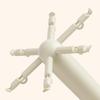 Dustproof Clear Spinning Display Case Rotating Display Case For Doll Collection Home Decoration Plastic Storage Solution