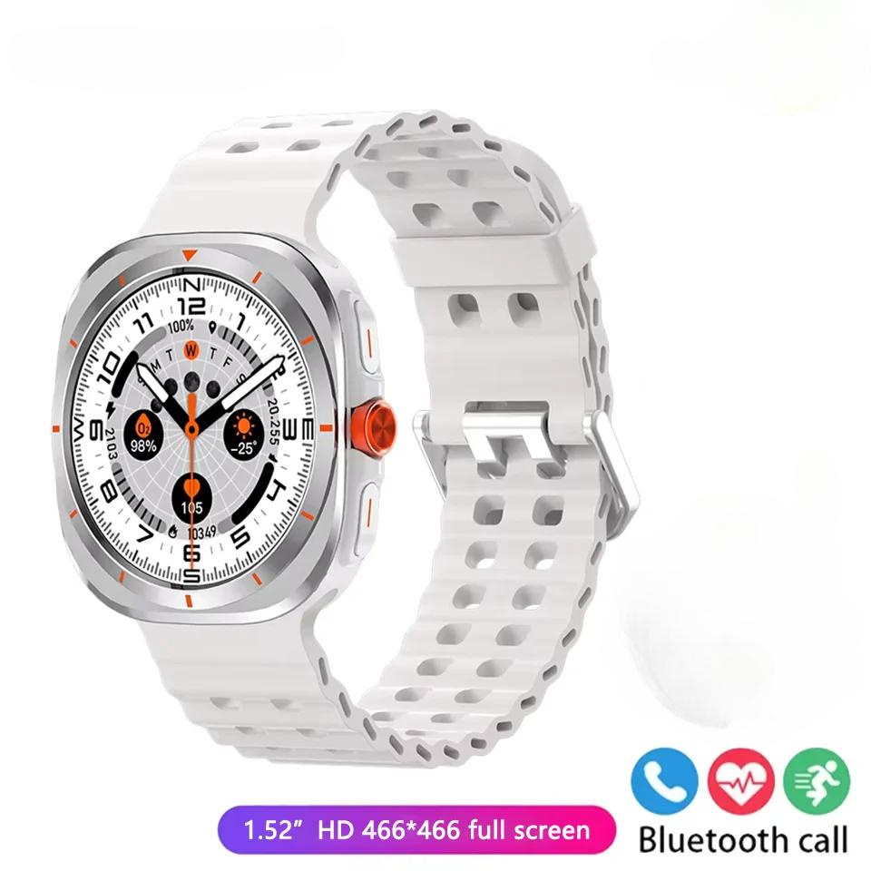 

Умные часы 1,52-дюймовый AMOLED HD-дисплей Bluetooth разговор спортивные умные часы мужские женские часы белый