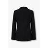 Emporio Armani Women S Notch Lapel Waffle Single Jacket A525302512
