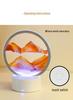 3D Flowing Sand Night Light - Artistic Desktop Decoration Lamp for Bedroom Ambiance