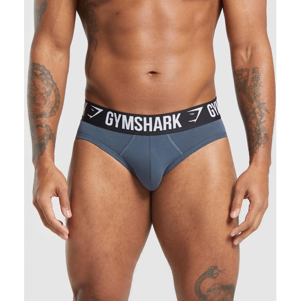 Gymshark Set 3 piese Denim Gri Albastru Titan Negru A5a3y Udc6
