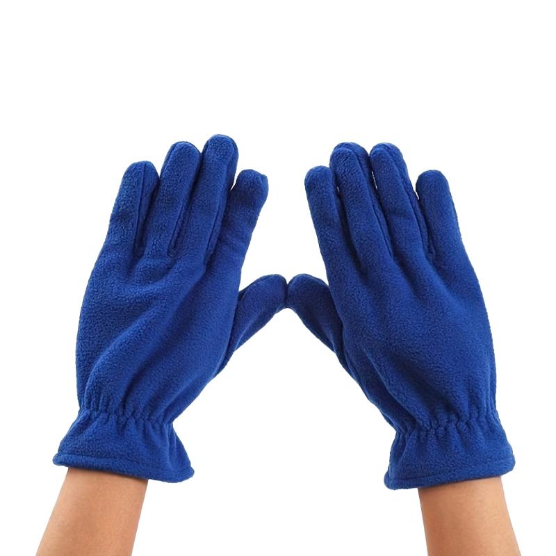 Winter Warm Gloves Women Men Polar Fleece Gloves Cold Resistance Wind Waterproof Warm Outdoor Running Cycling Skiing Mittens
